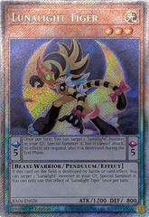 Lunalight Tiger - RA04-EN020 - Platinum Secret Rare - 1st Edition